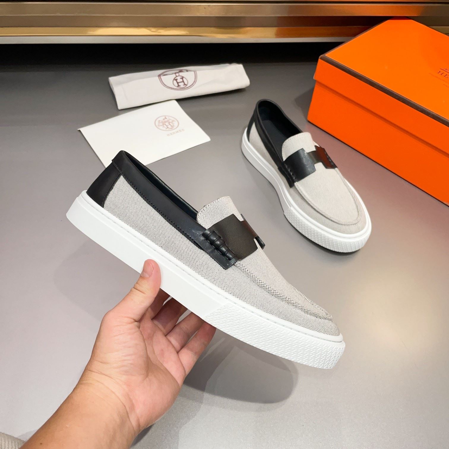 Hermes Low Shoes